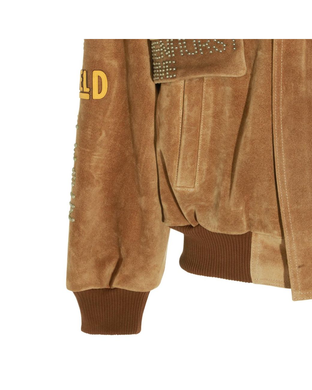 Paly Hollywood Brown Lapel Suede Jacket for men