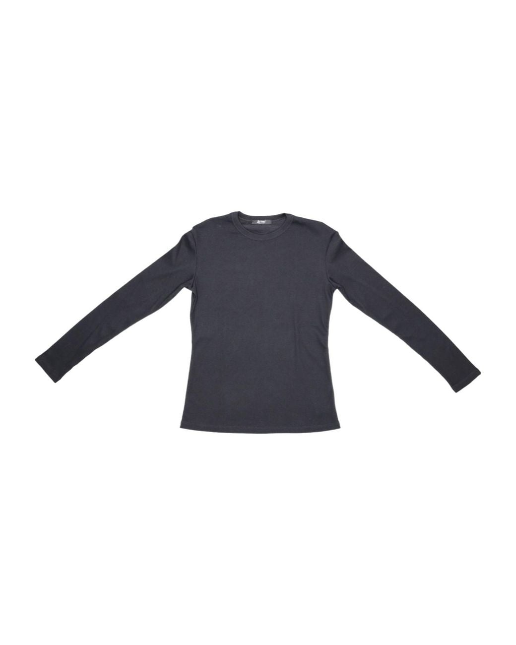 Lela Rose Blue Long-Sleeve T-Shirt