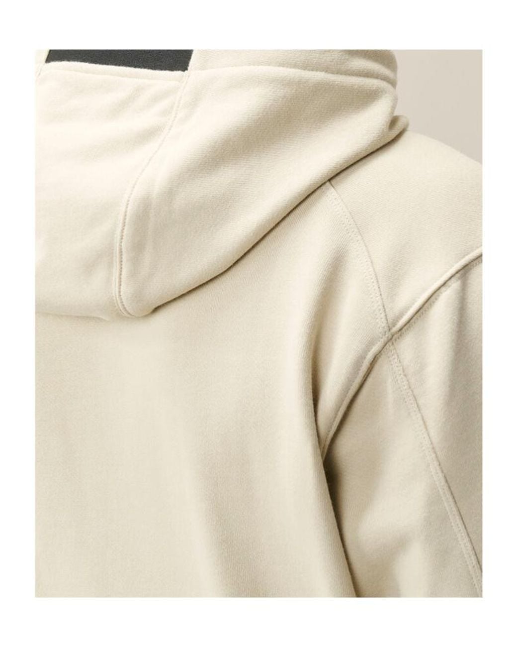 C P Company Gray Lens Detailed Drawstring Hoodie for men