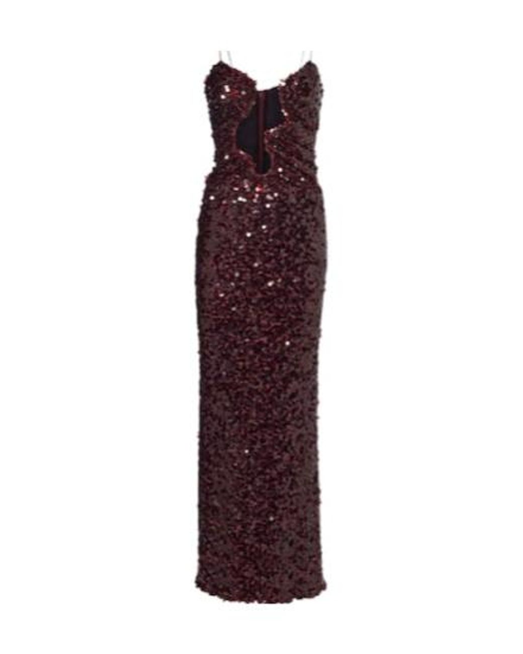 Christopher Esber Purple Sleeveless Dress