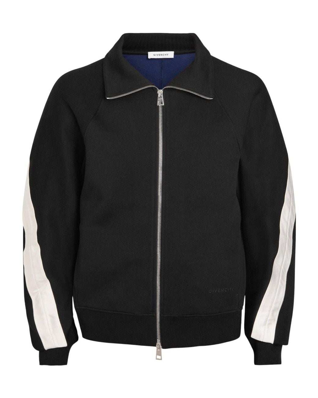 Givenchy Black Simple Patchwork Sweatshirt for men