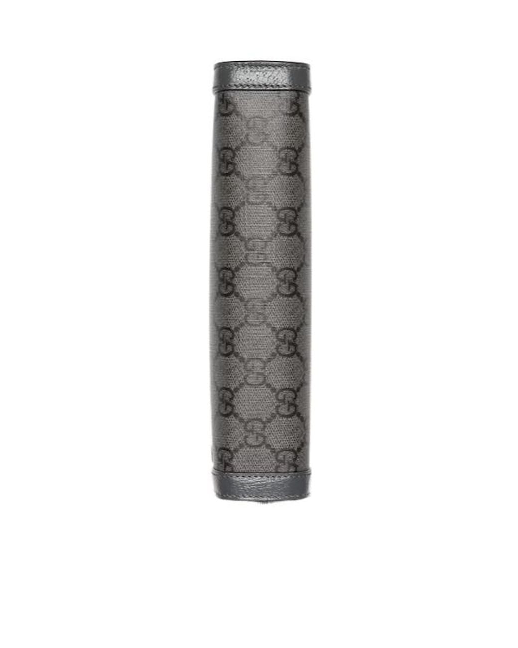 Gucci Gray Ophidia Super Mini Clutch Bag for men
