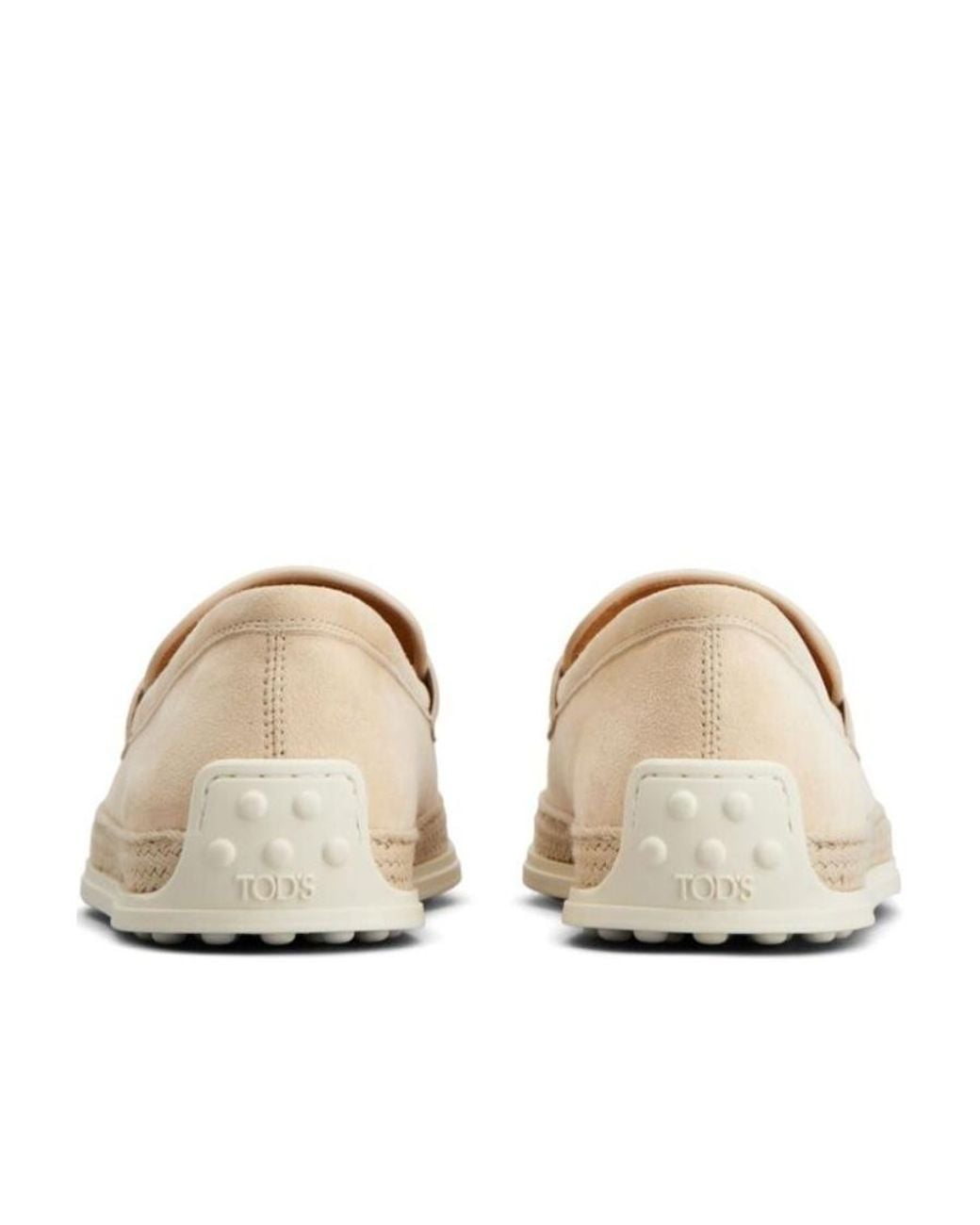 Tod's Natural Gomma Slip-On Loafers