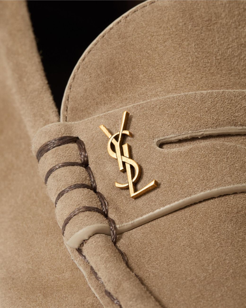 Saint Laurent Brown Le Loafer Supple