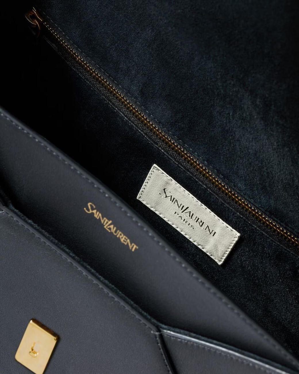 Saint Laurent Black Simone Large