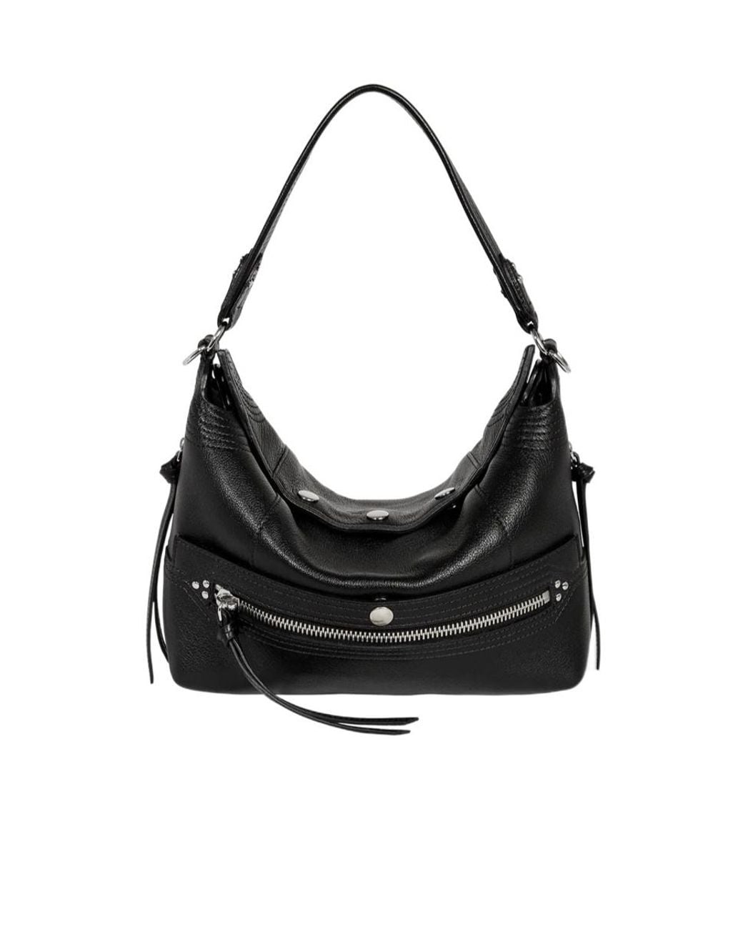 Jérôme Dreyfuss Black Top Handle Shoulder Bag