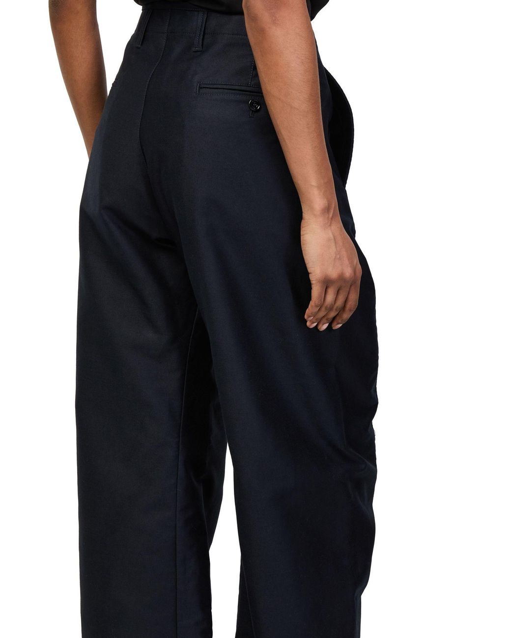 Lemaire Blue Chinos With Braid