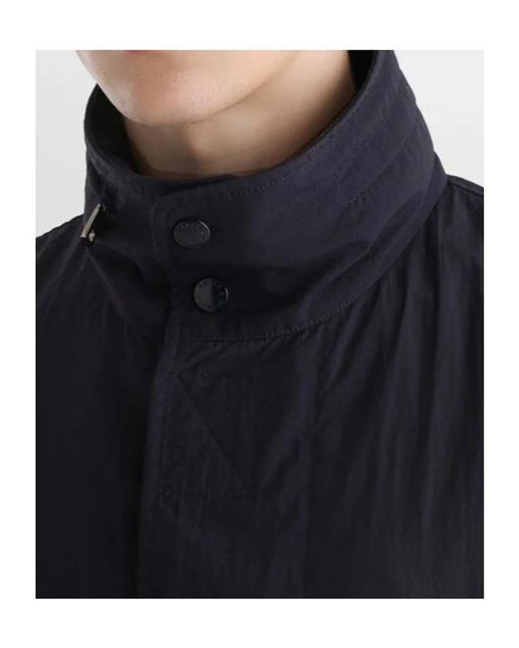 Dolce & Gabbana Blue Logo Patch Jacket for men