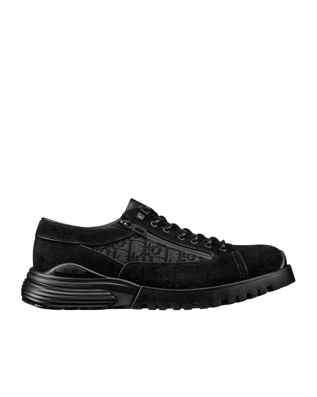Dior Black Homme Derby Combat Lace-Up Shoes for men