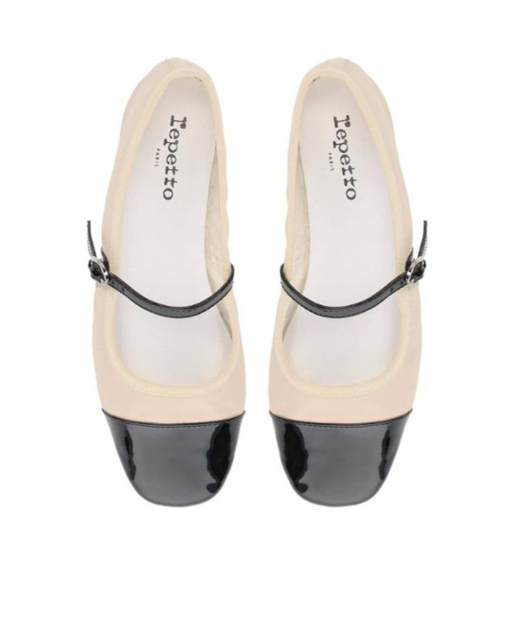 Repetto Natural Georgiana Mary Jane Ballet Flats