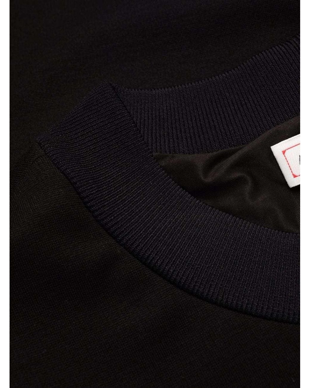 McQueen Black Logo Print Mini Dress