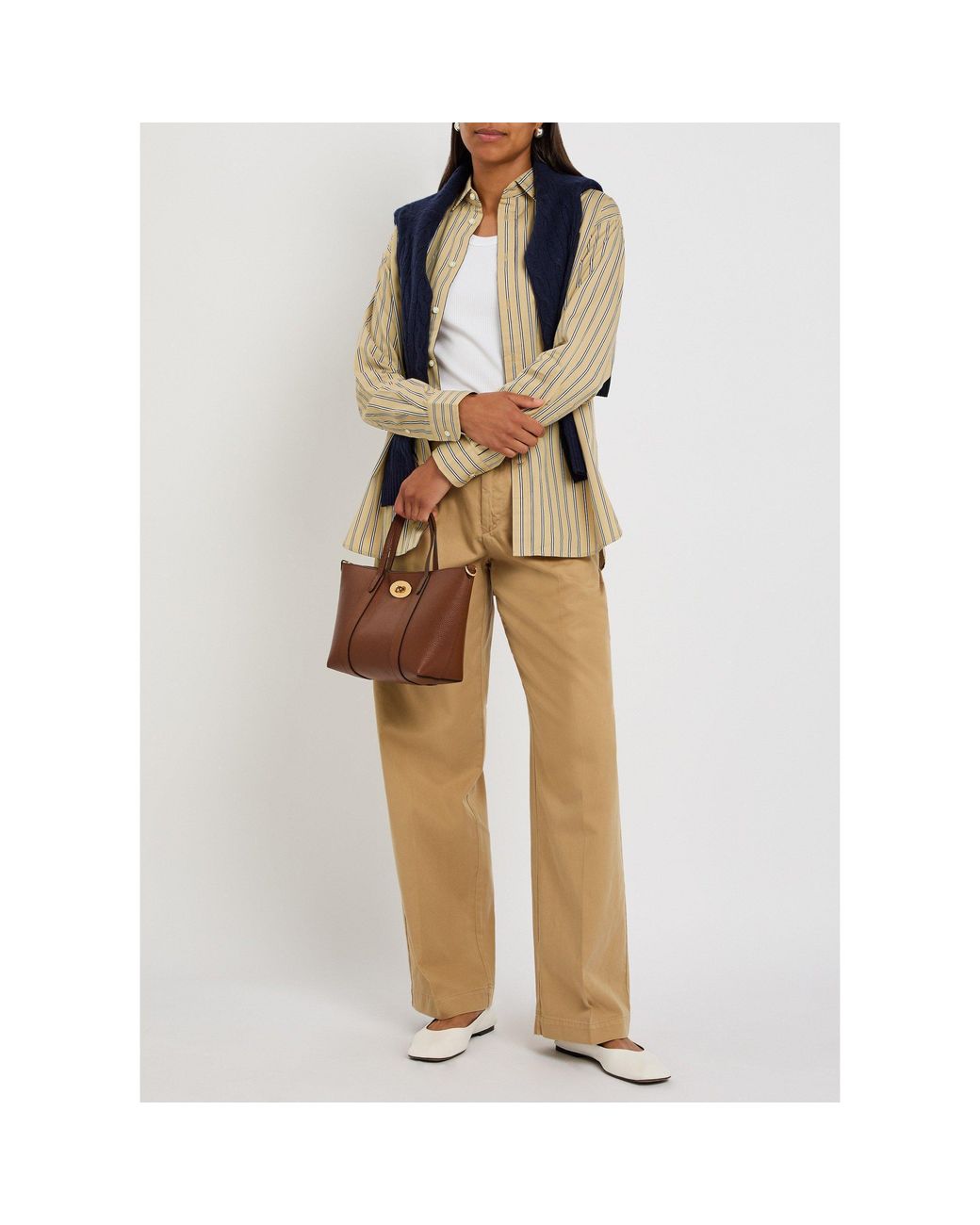 Polo Ralph Lauren Natural Simple Striped Shirt