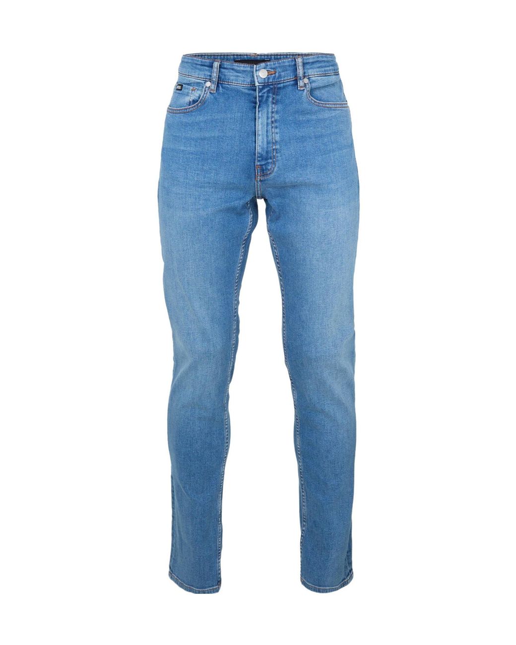 Boss Blue Lightwash Slimfit Jeans for men