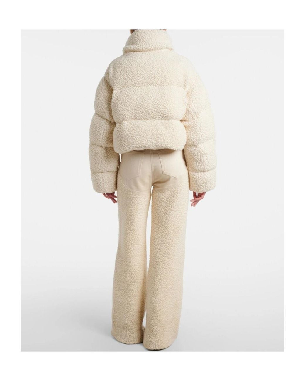 CORDOVA Natural Long-Sleeved Zipper Down Jacket