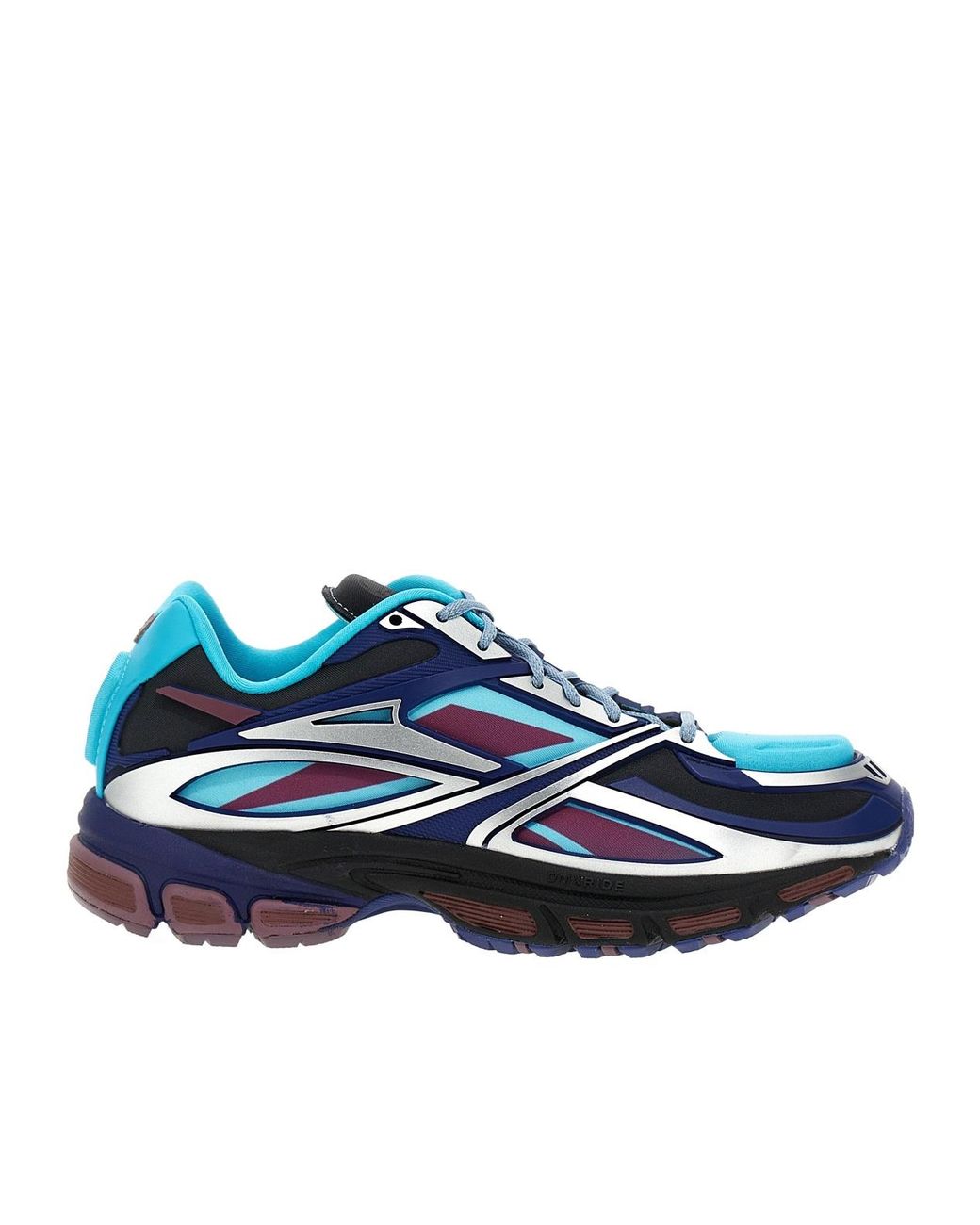 Reebok Blue Premier Road Lace-Up Sneakers for men