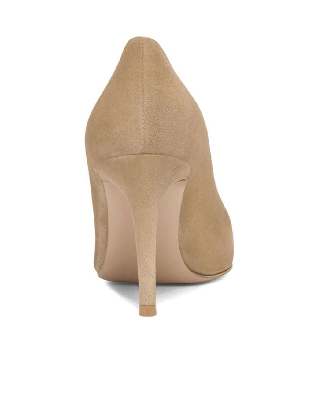 Gianvito Rossi Natural Pointed-Toe High Heels