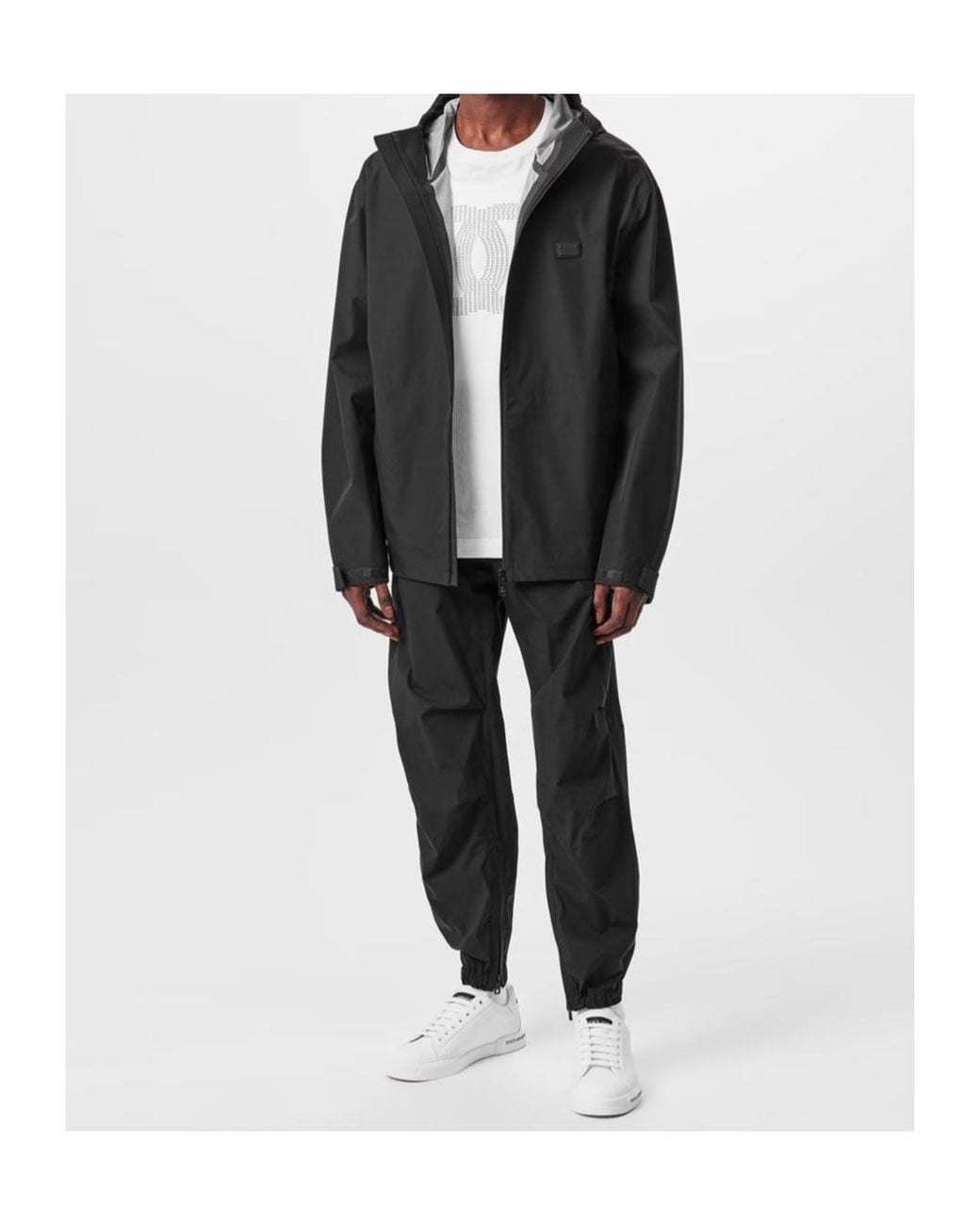 Dolce & Gabbana Black Track Jacket for men