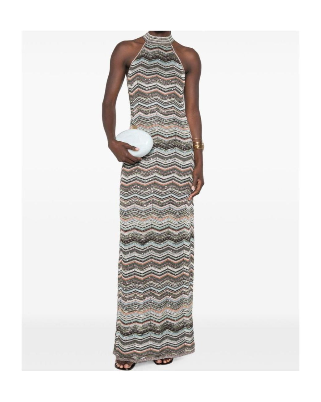Missoni White Serrated Dress
