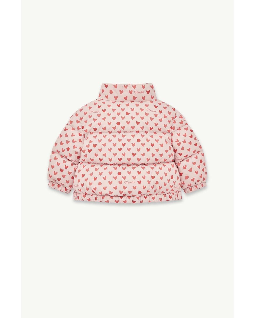 Moncler Pink Bashira Printed Down Jacket