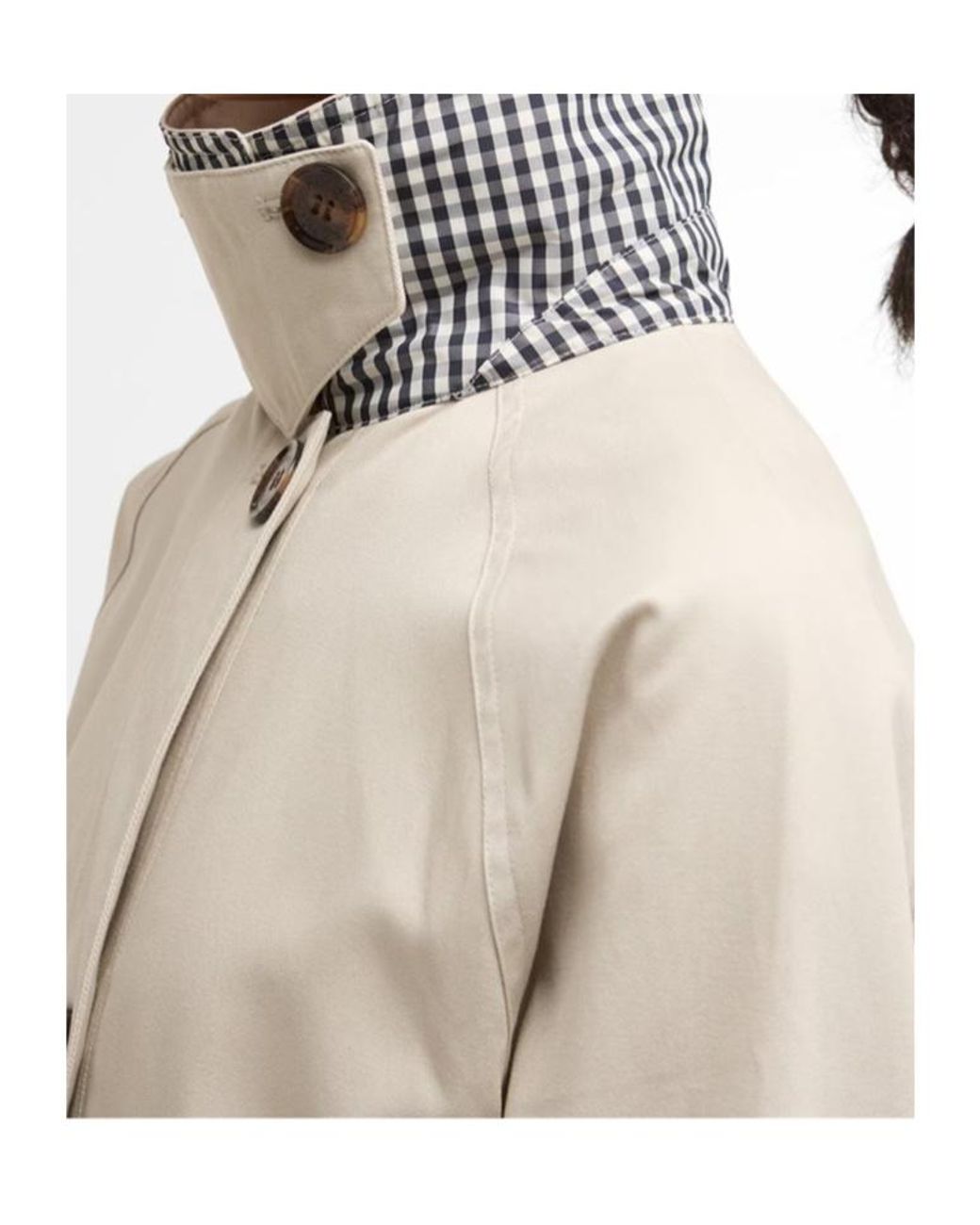Barbour Natural Front Button Jacket
