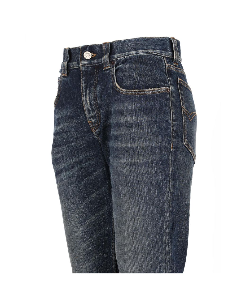 Balenciaga Blue Slim Fit Bootcut Jeans