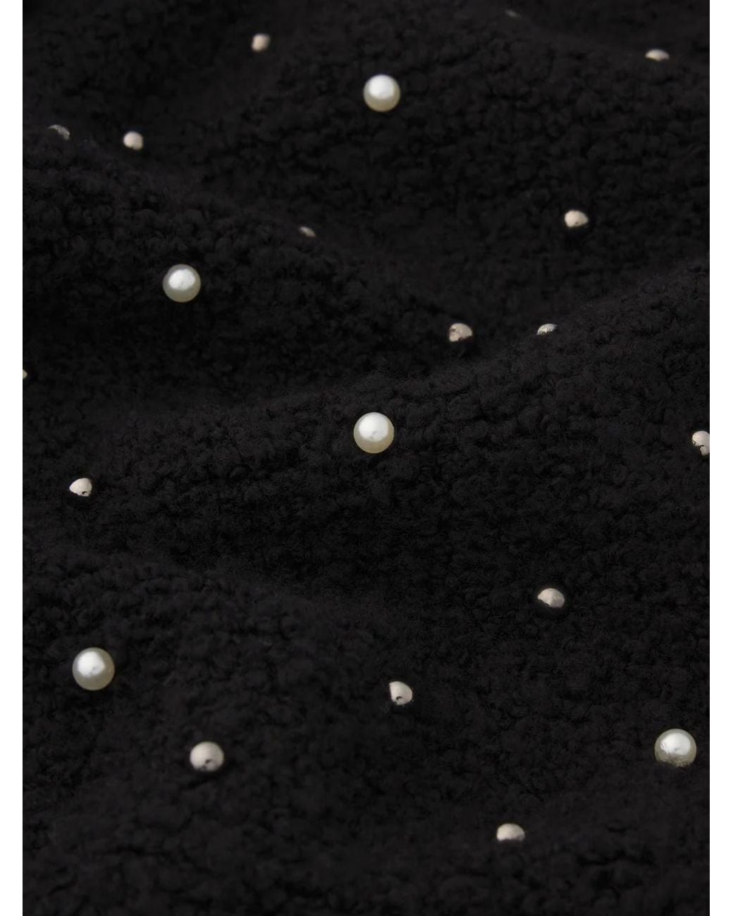FRAME Black The Embellished Jacket