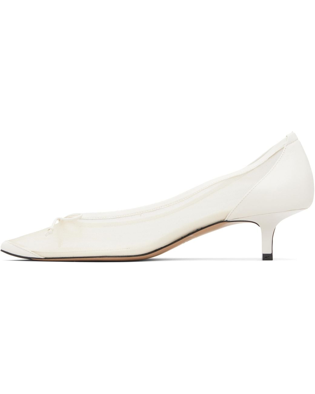 Jacquemus Natural Tourni Heeled Pumps