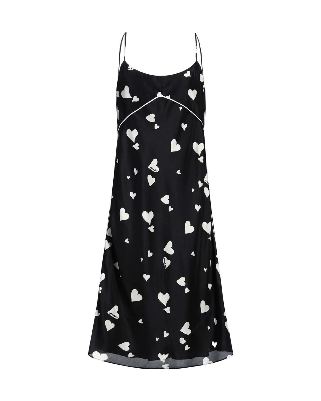 Marni Black Midi Dress