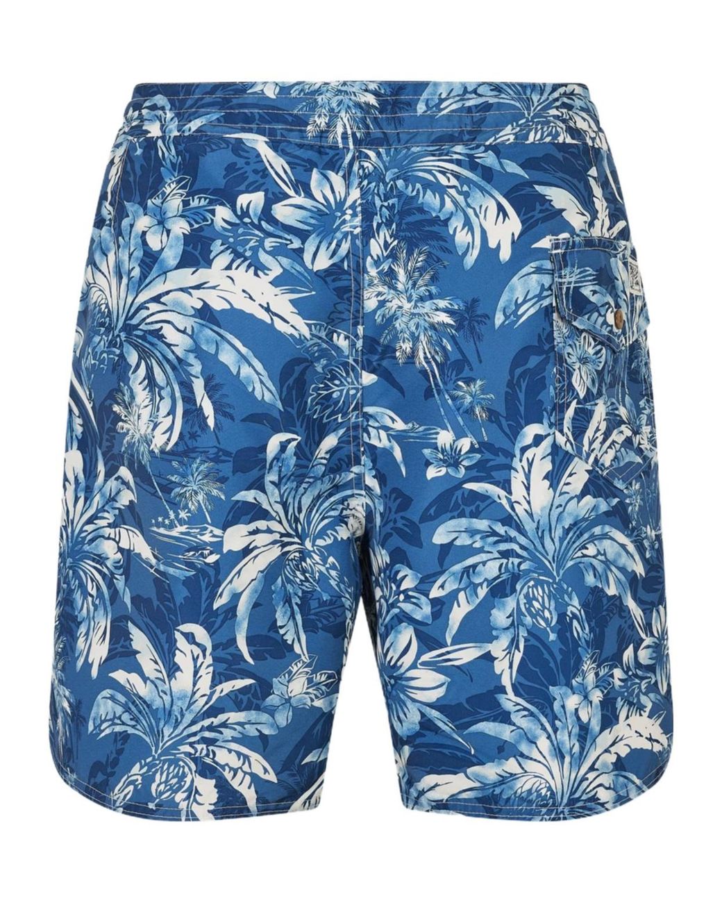 Polo Ralph Lauren Blue Elastic Waist Swim Shorts for men