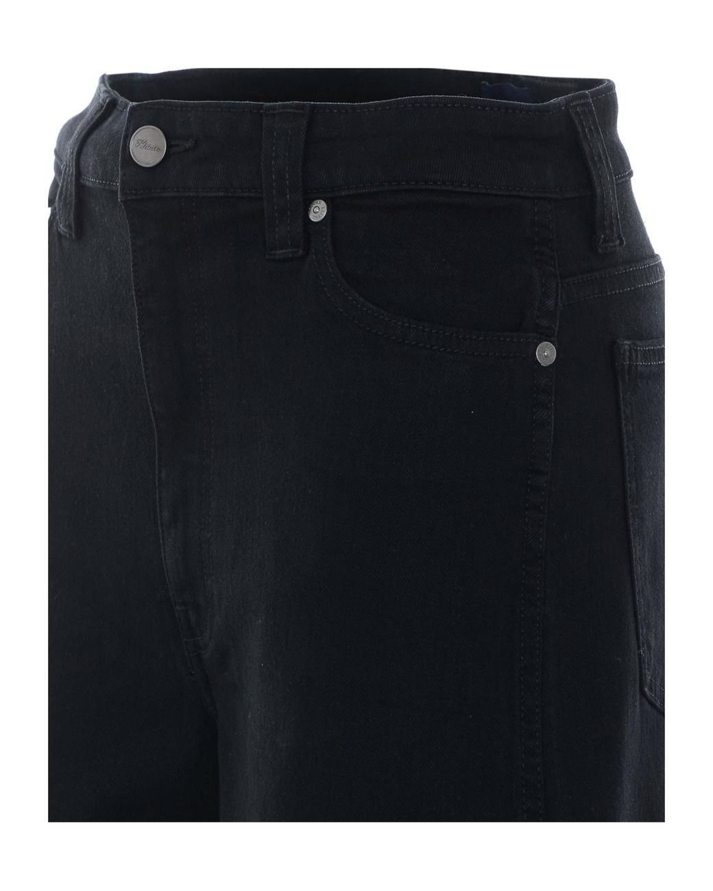 Khaite Black Dane Stretch Jeans