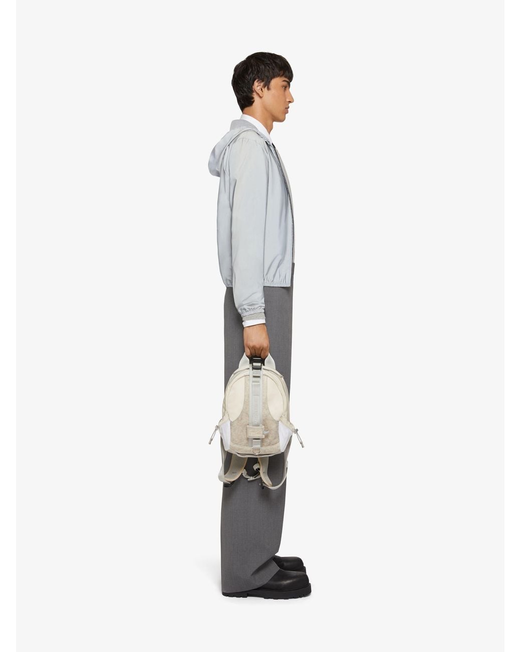 Givenchy Gray Extra Wide Pants for men