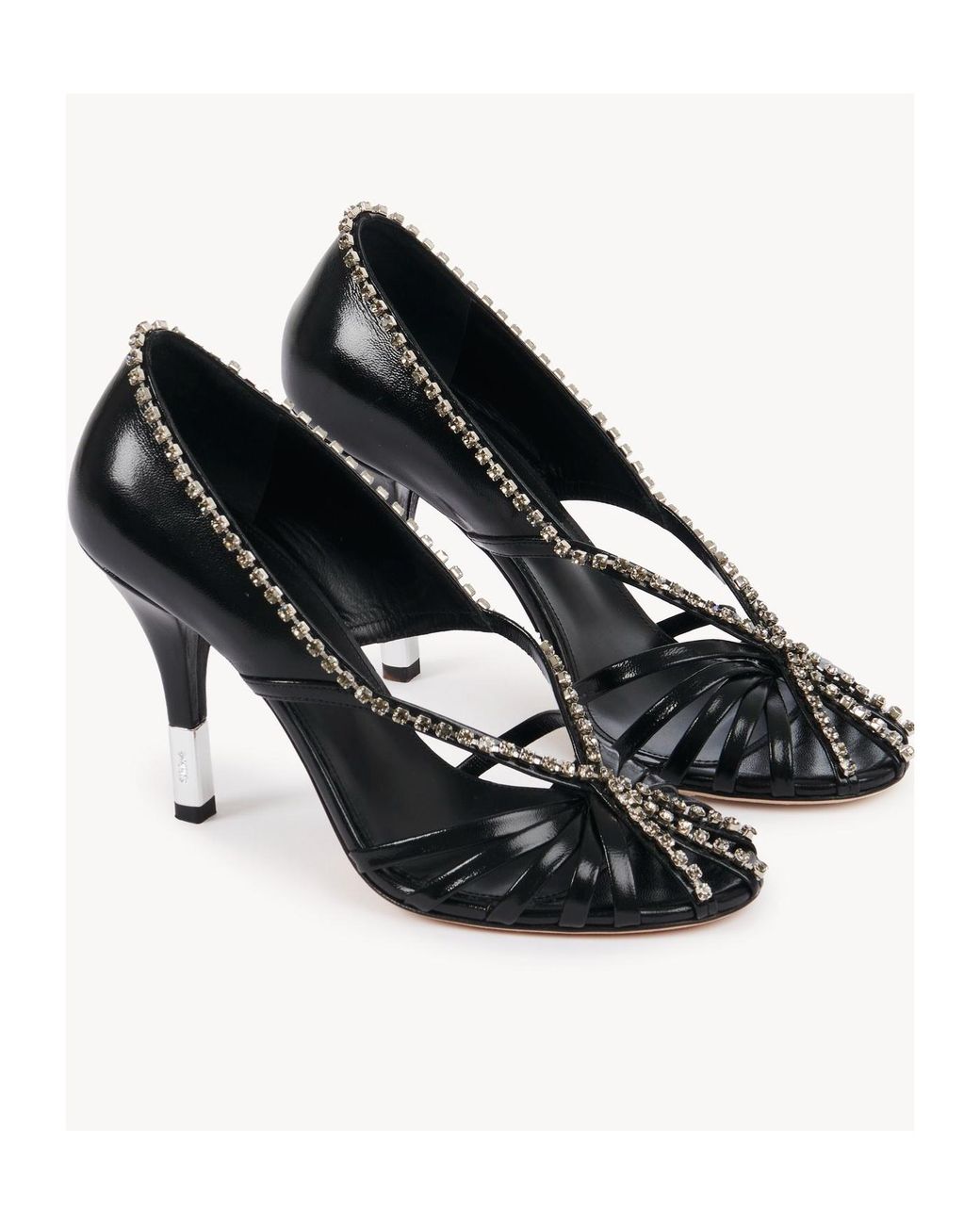 Chloé Metallic Chloé Leonie Pumps