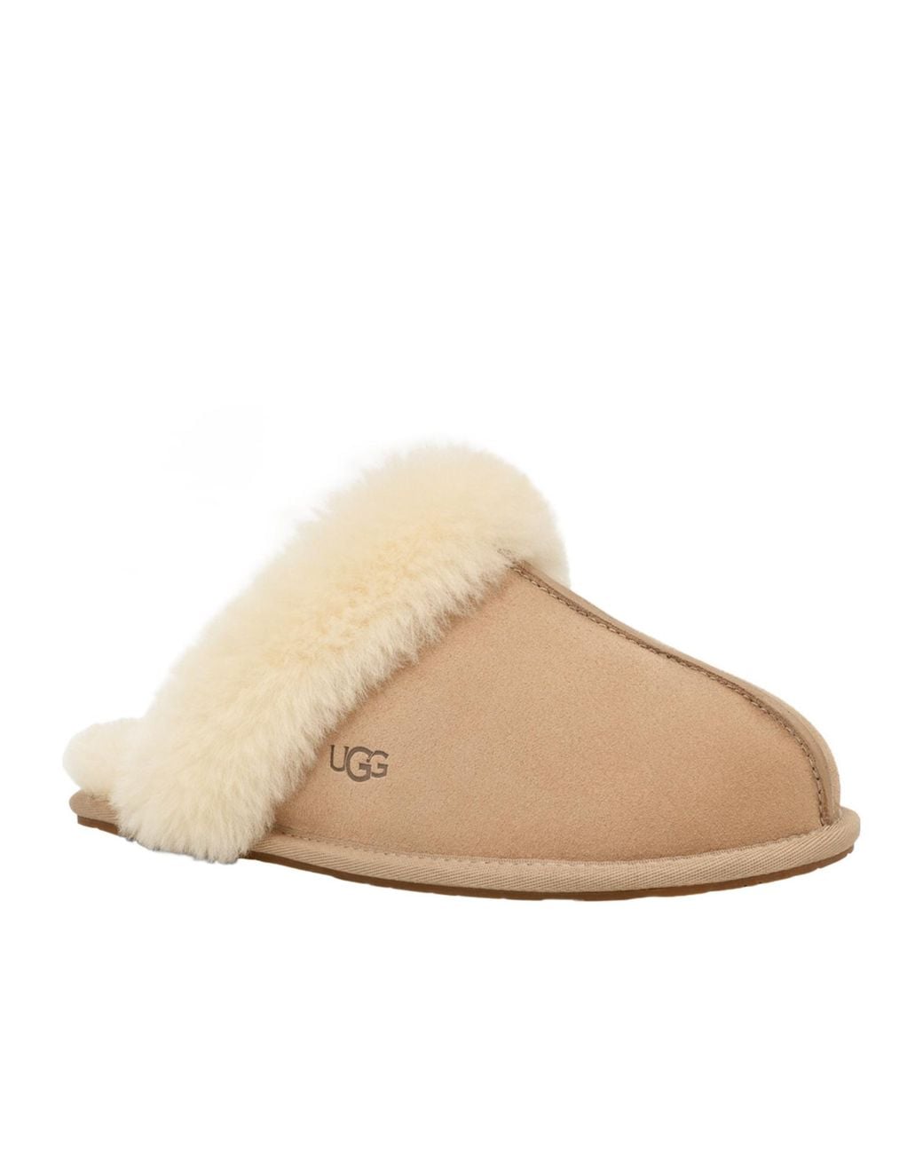 Ugg Natural Round-Toe Slides
