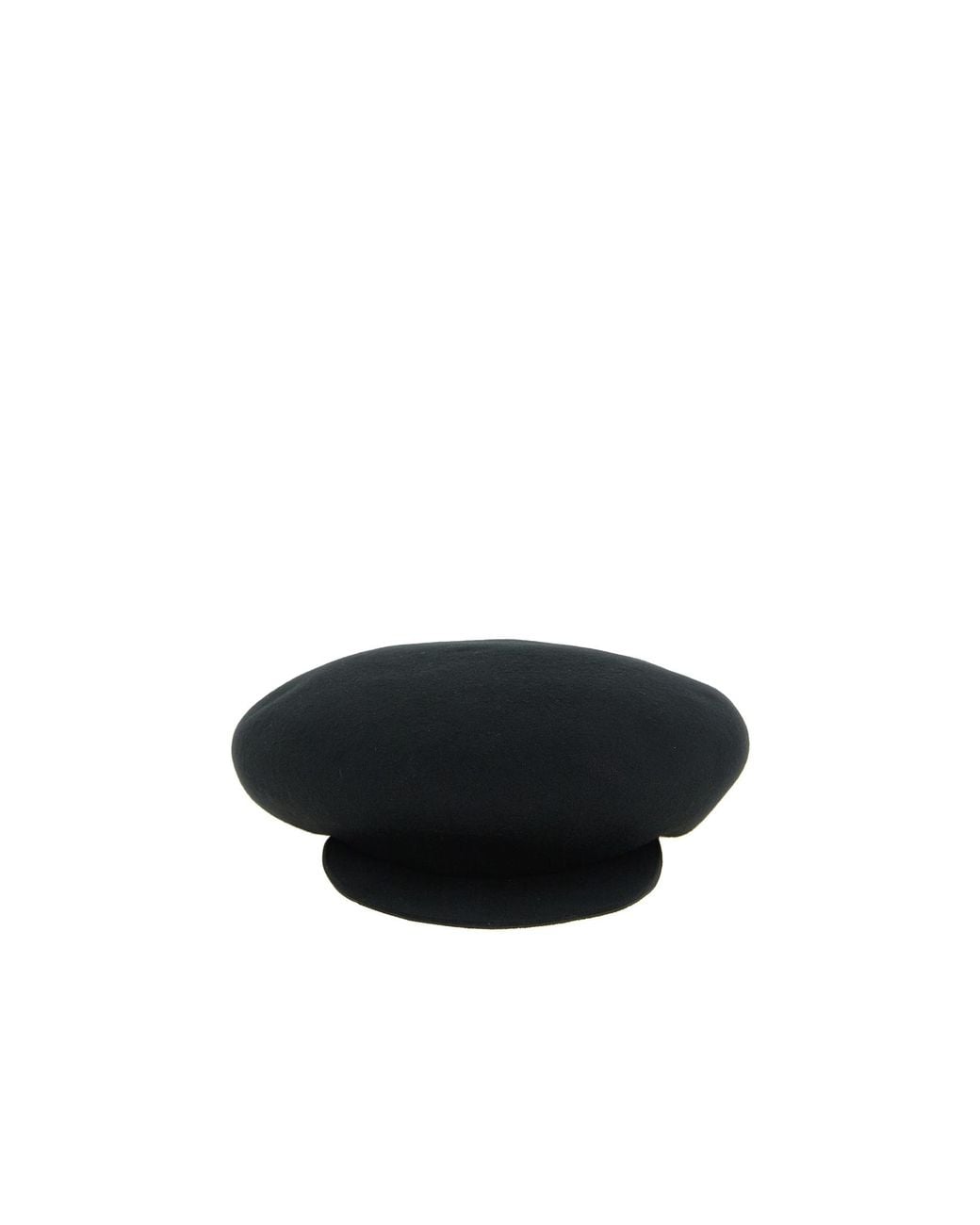 Yohji Yamamoto Black Casquette Rounded Beret for men