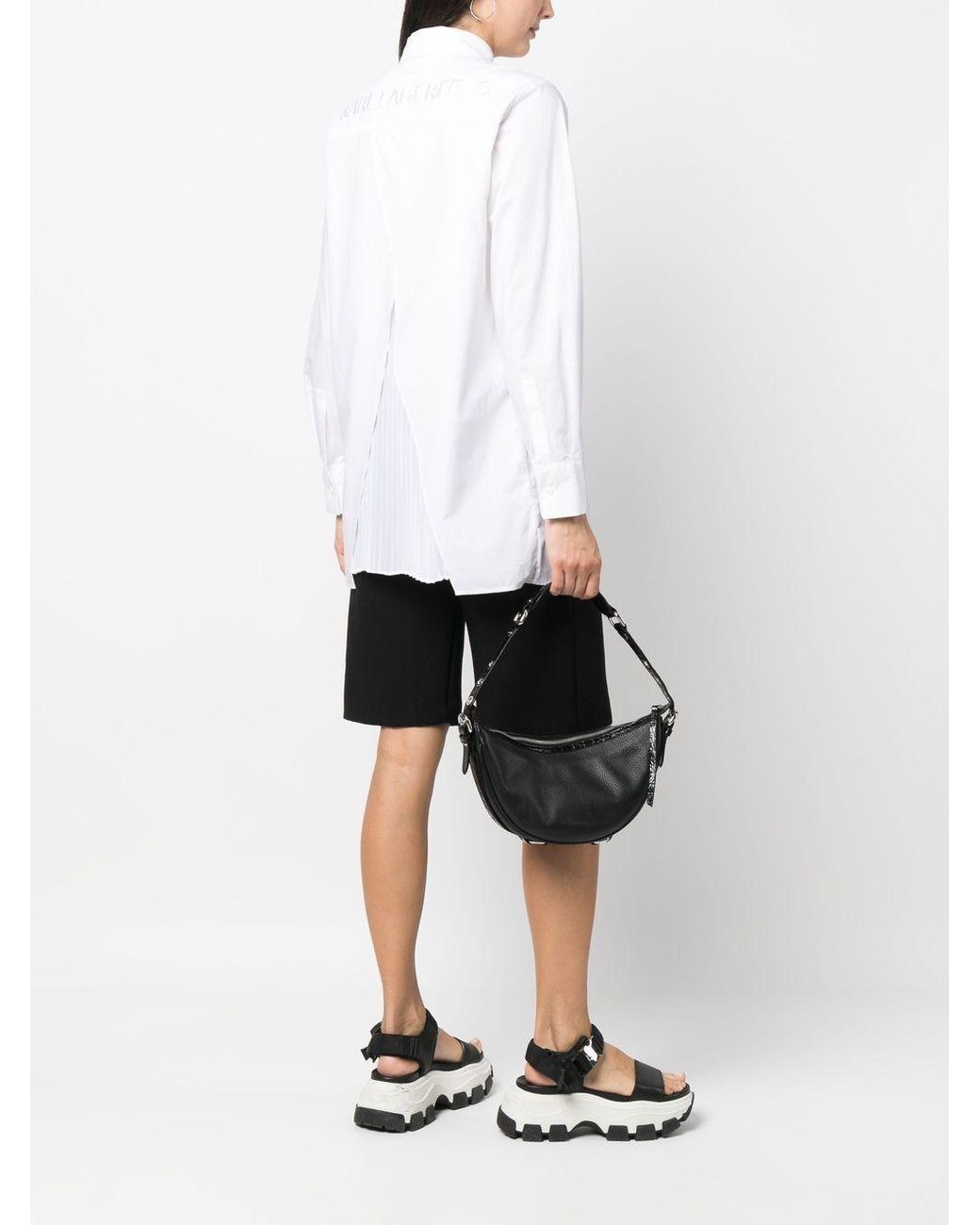 Karl Lagerfeld White Long Sleeved Buttoned Shirt