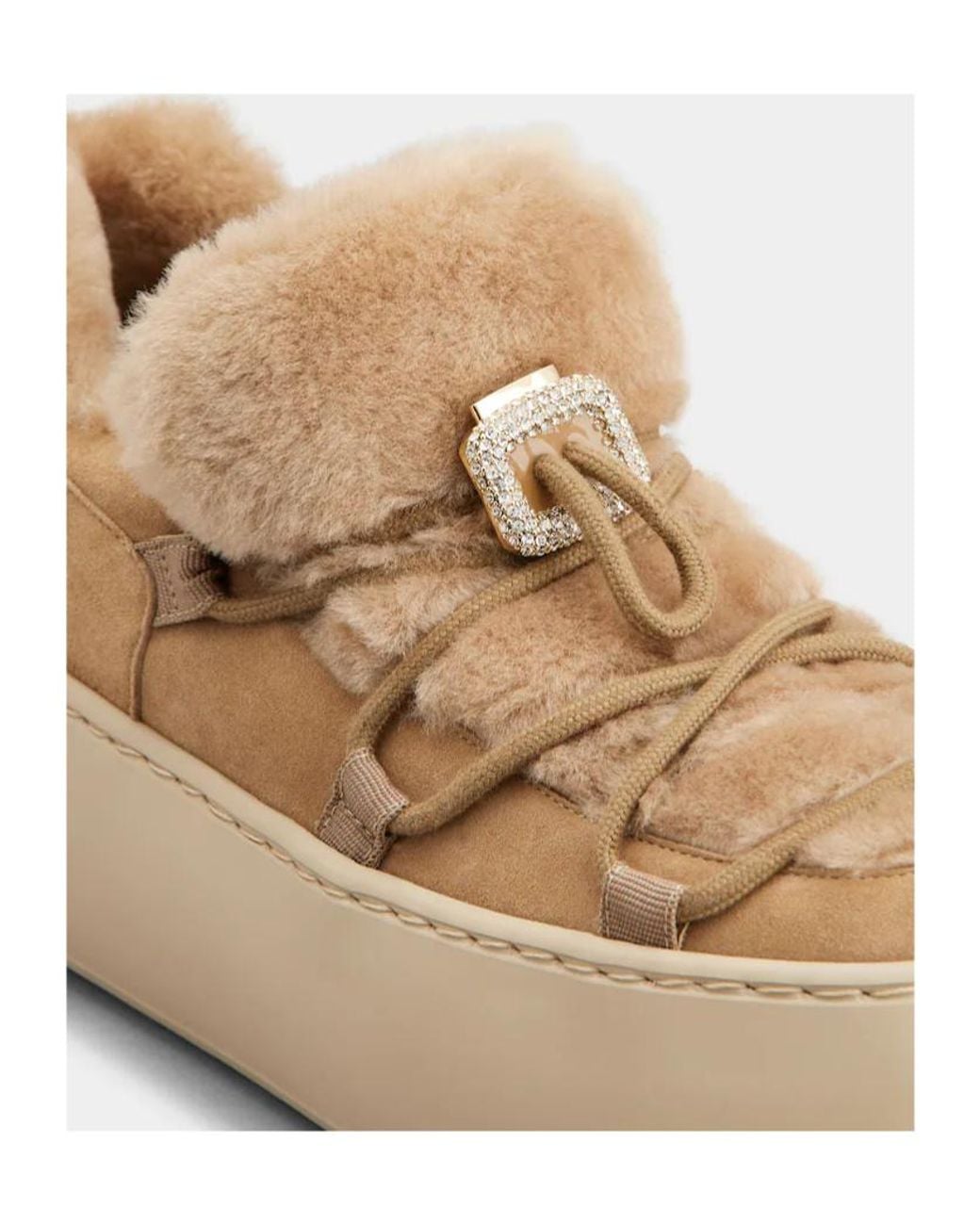 Roger Vivier Natural Viv' Up Sneakers