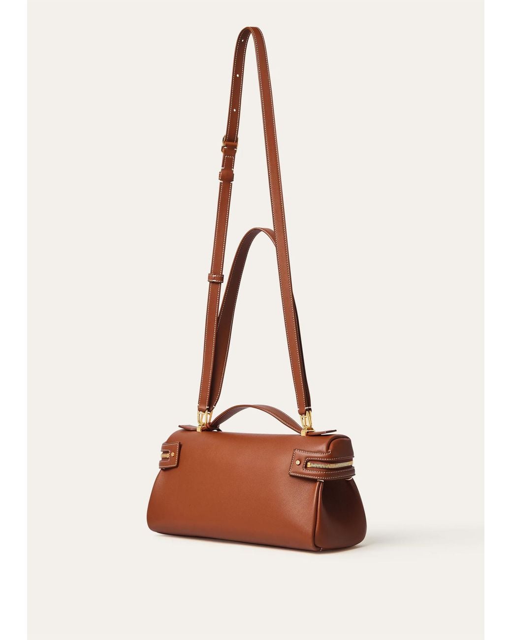 Loro Piana Brown Extra Softy Bag L29 Shoulder Bag