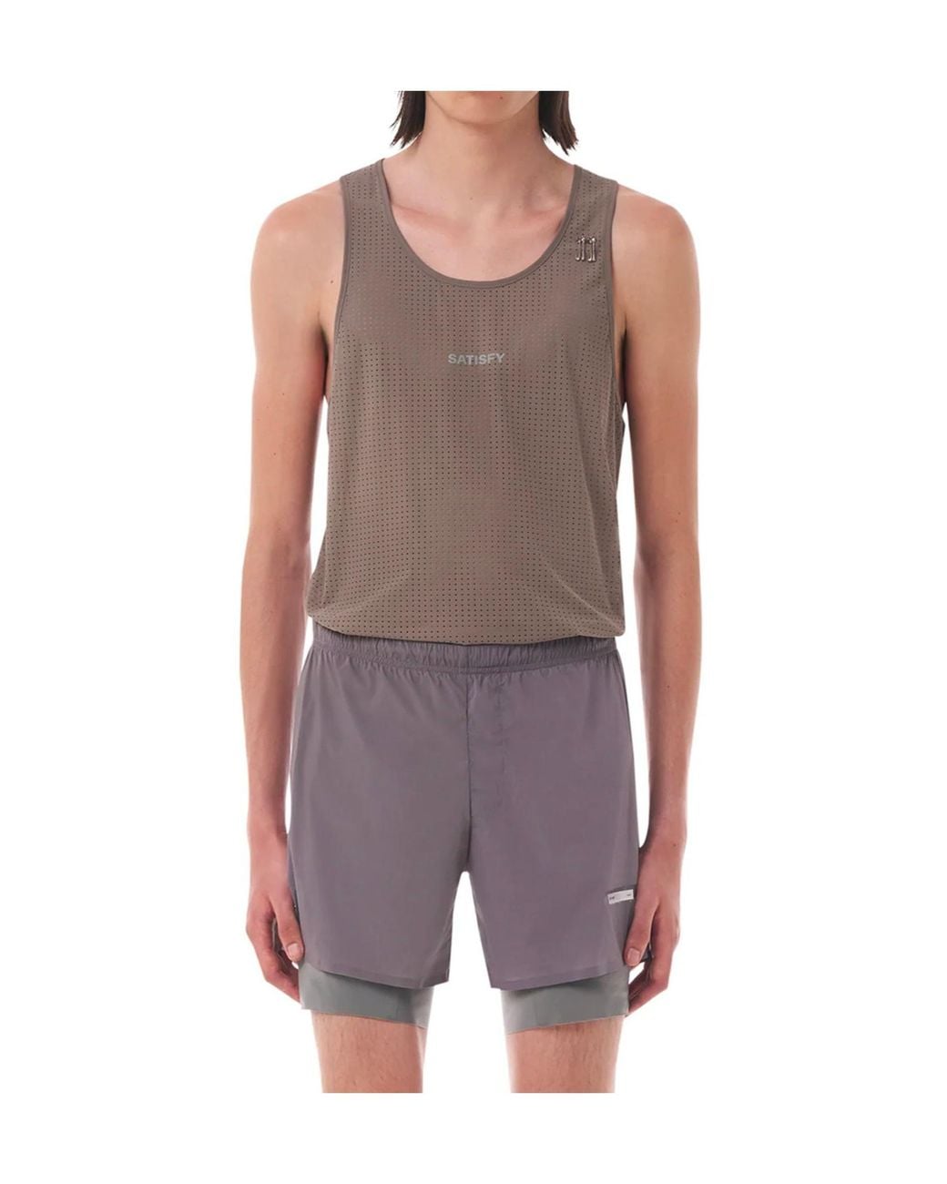 Satisfy Purple Techsilk 8' Shorts for men