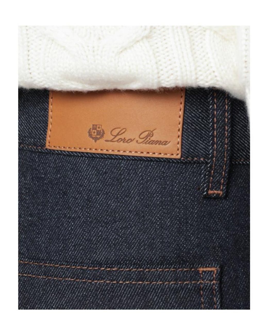 Loro Piana Blue Max Jeans