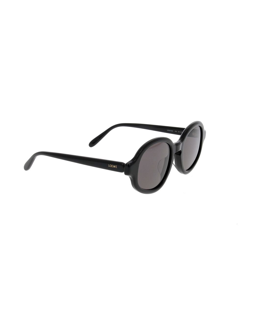 Loewe White Geometric Frame Sunglasses