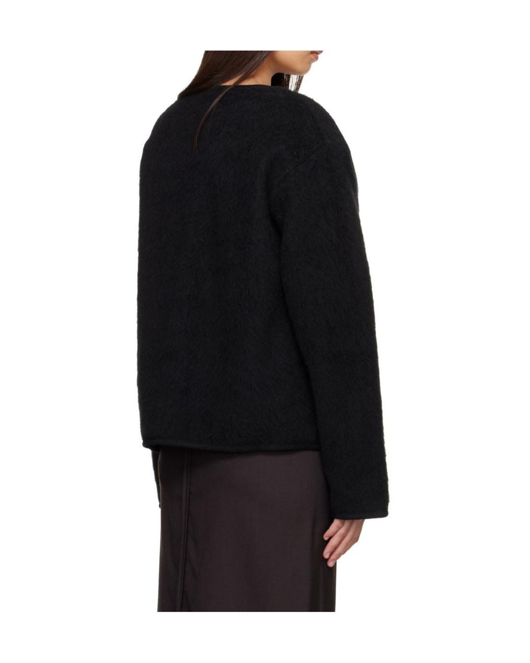Baserange Black Long-Sleeved Jacket