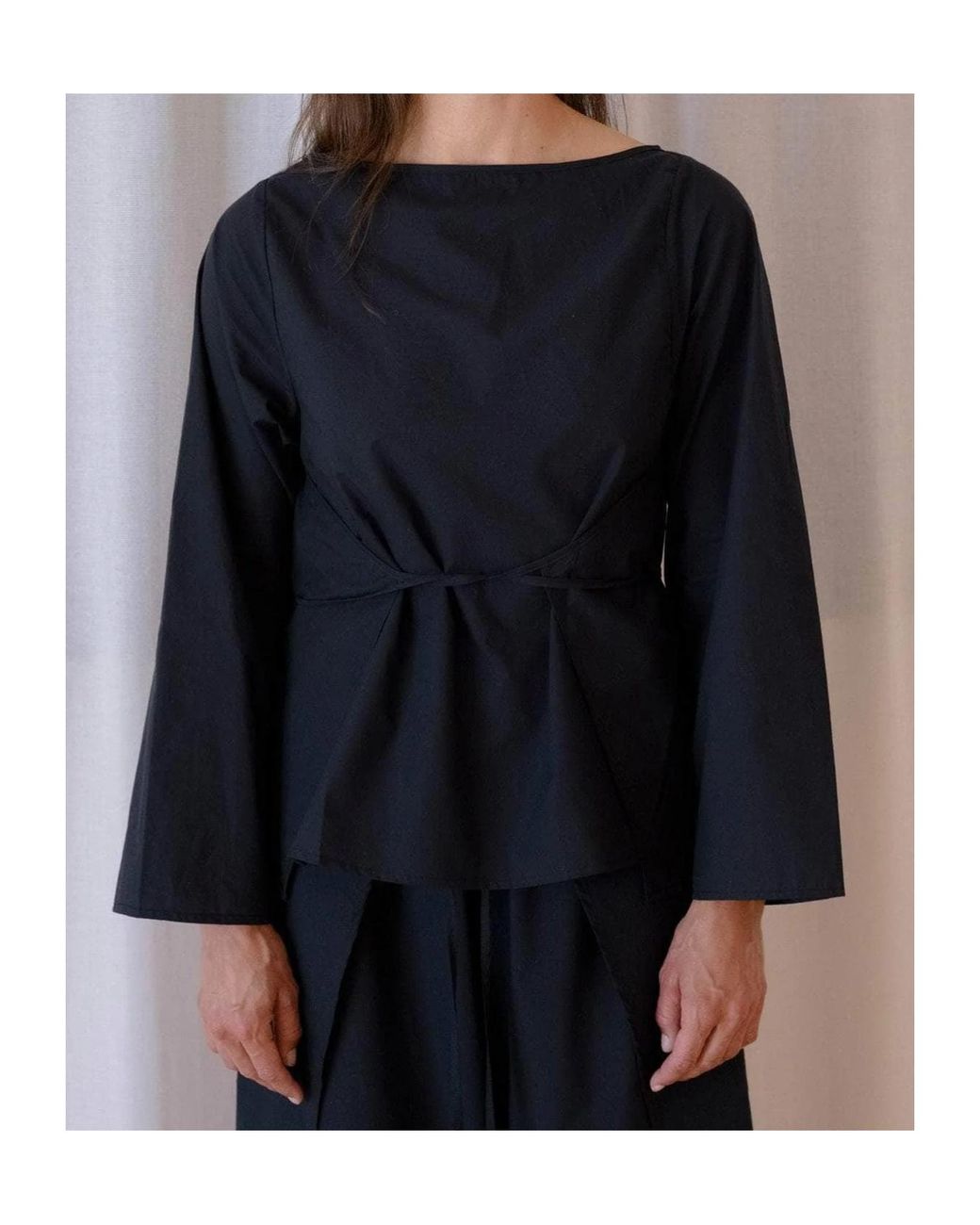 Baserange Black Decti Blouse