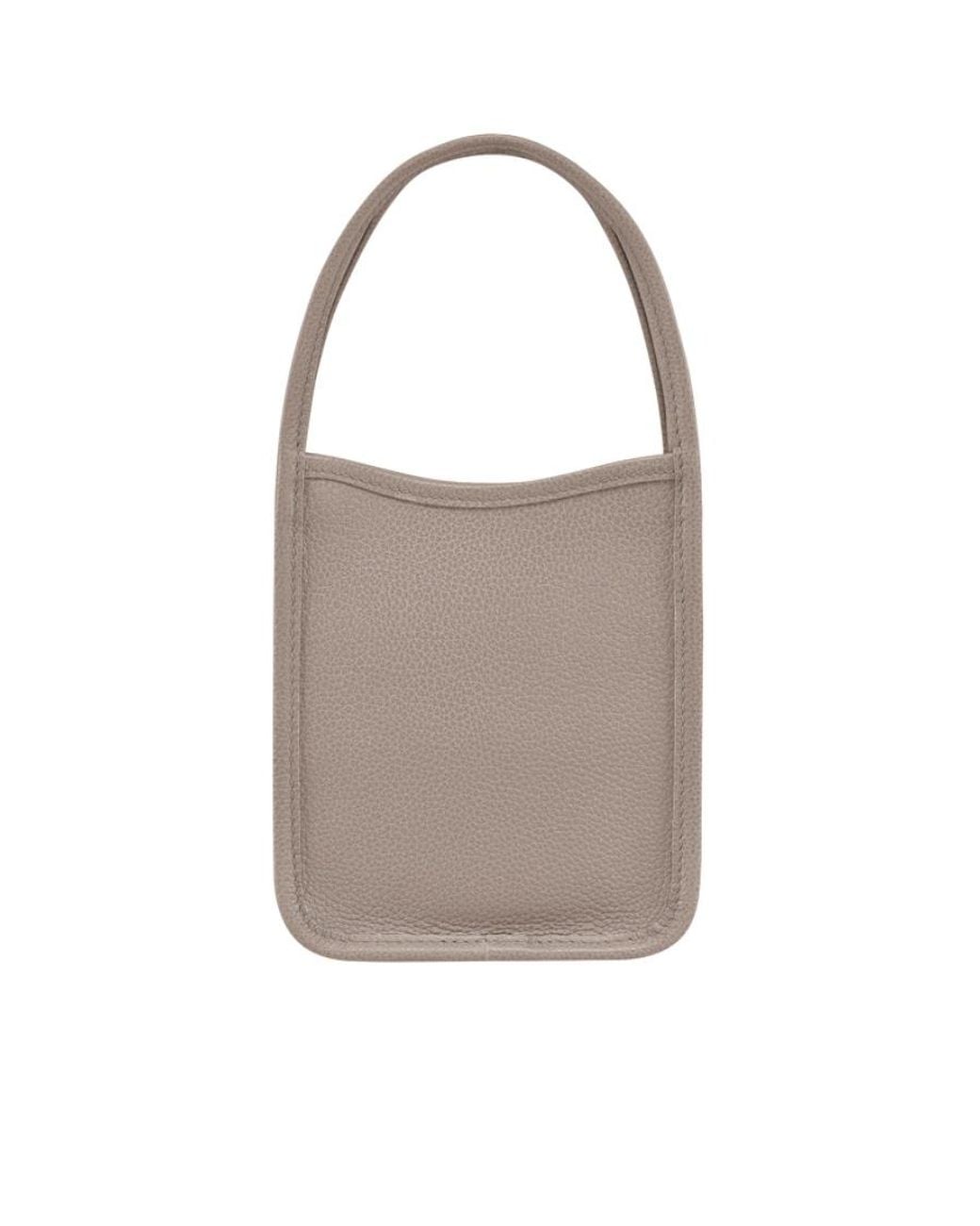 Longchamp Gray Mini Top Handle Bag