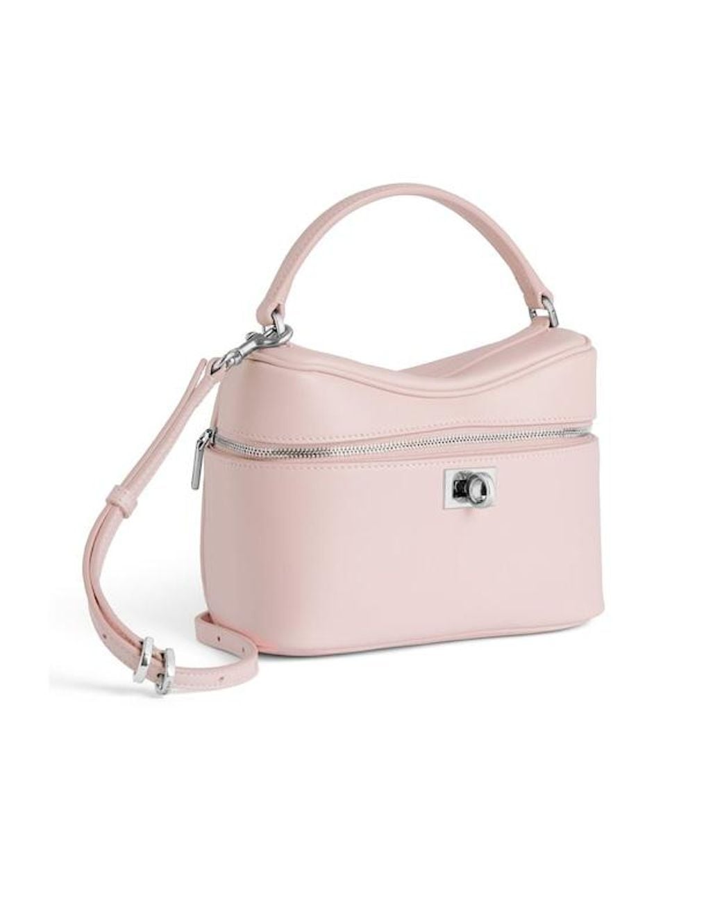 Balenciaga Pink Rodeo Vanity Top Handle Bag
