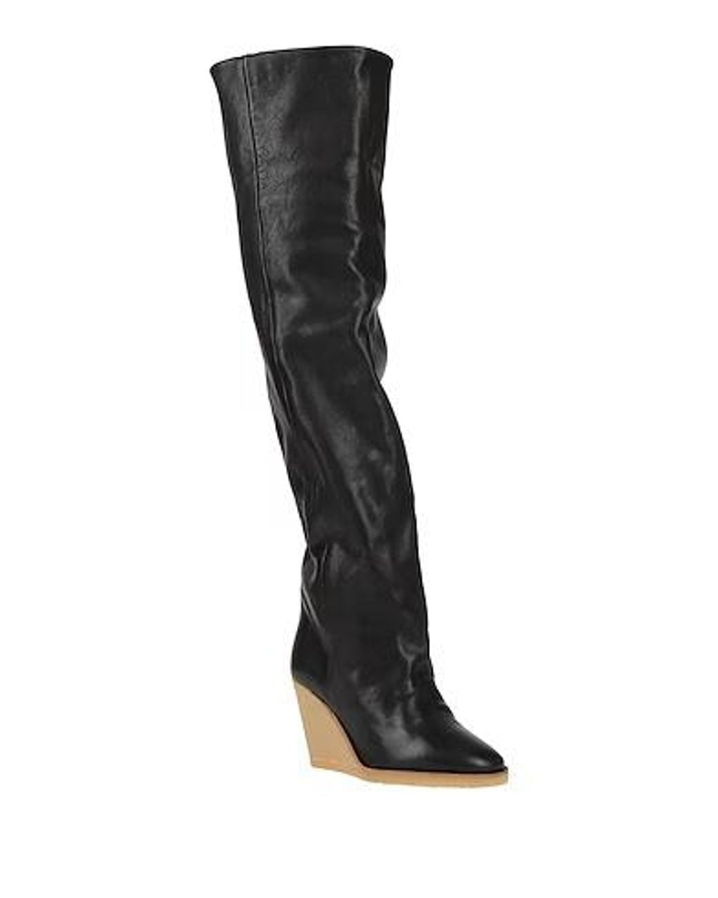 Isabel Marant Black Over-The-Knee Boots