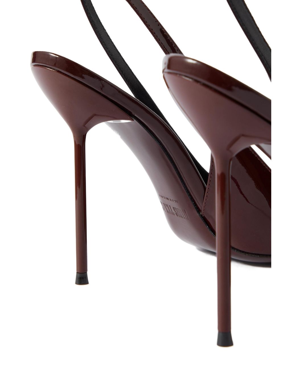 Paris Texas Brown Lidia Slingback Pumps