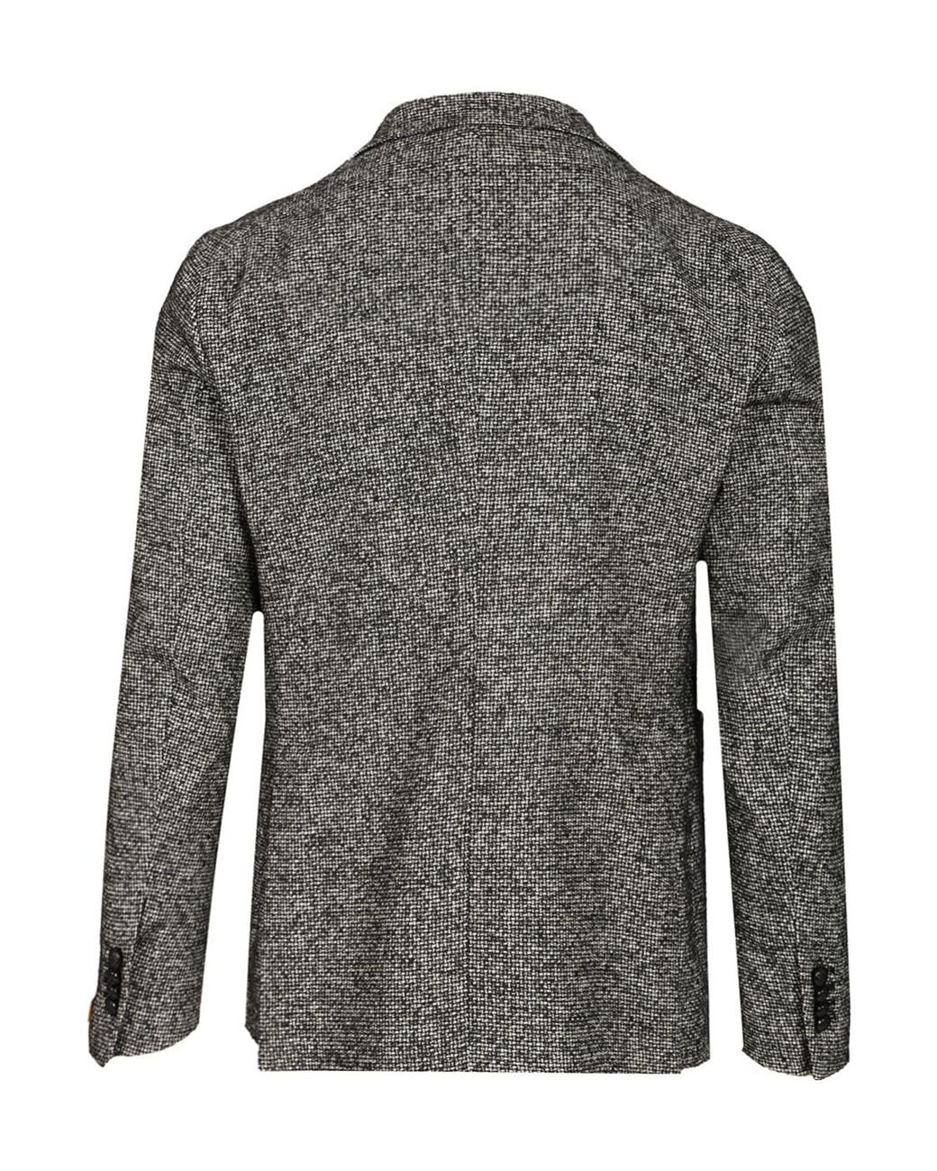 Tagliatore Gray Single-Breasted Tailored Blazer for men