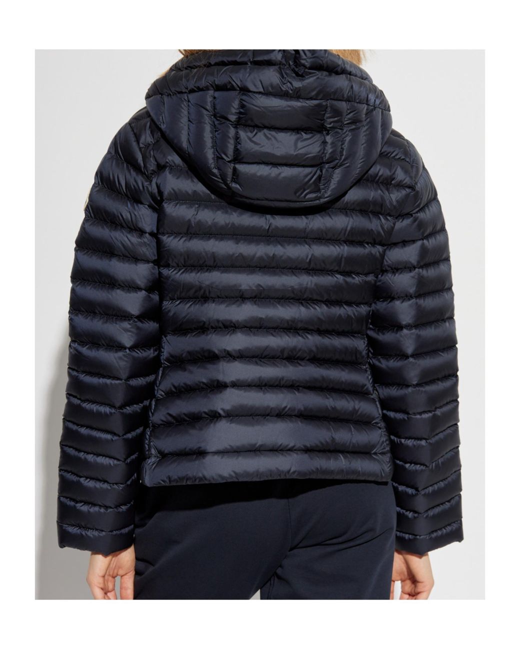 Moncler Blue Ige Zip-Up Padded Jacket
