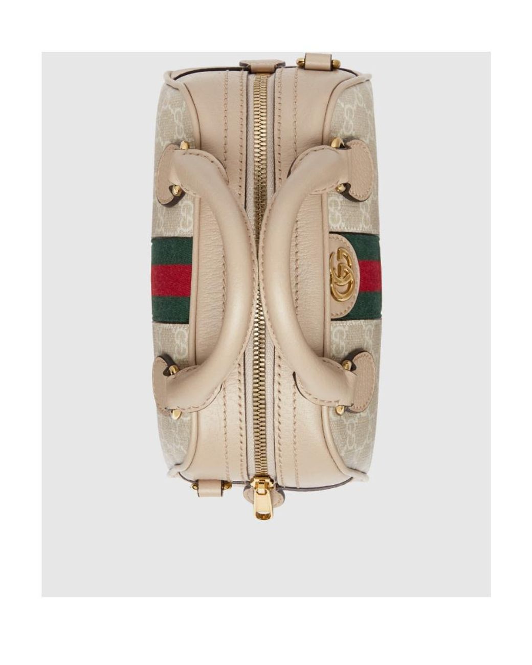 Gucci Metallic Ophidia Gg Mini Top Handle Bag