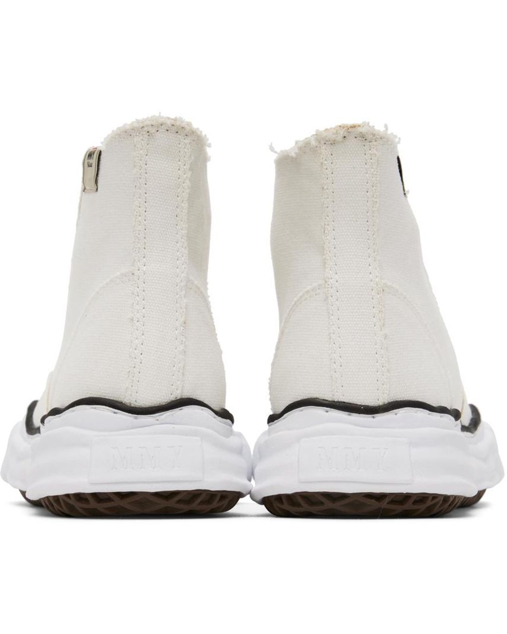 Maison Mihara Yasuhiro White Peterson High-Top Sneakers for men